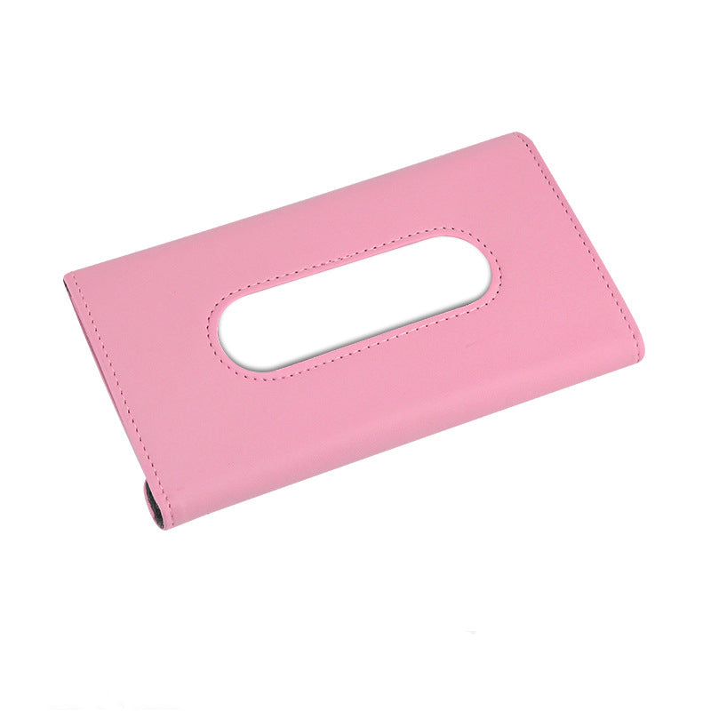 Stylish Leather Car Visor Tissue Holder and Tissue Dispenser - Available in three colours