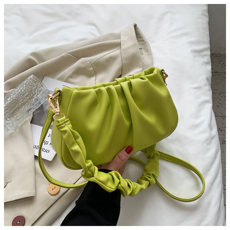 Ziazone green shoulder bag